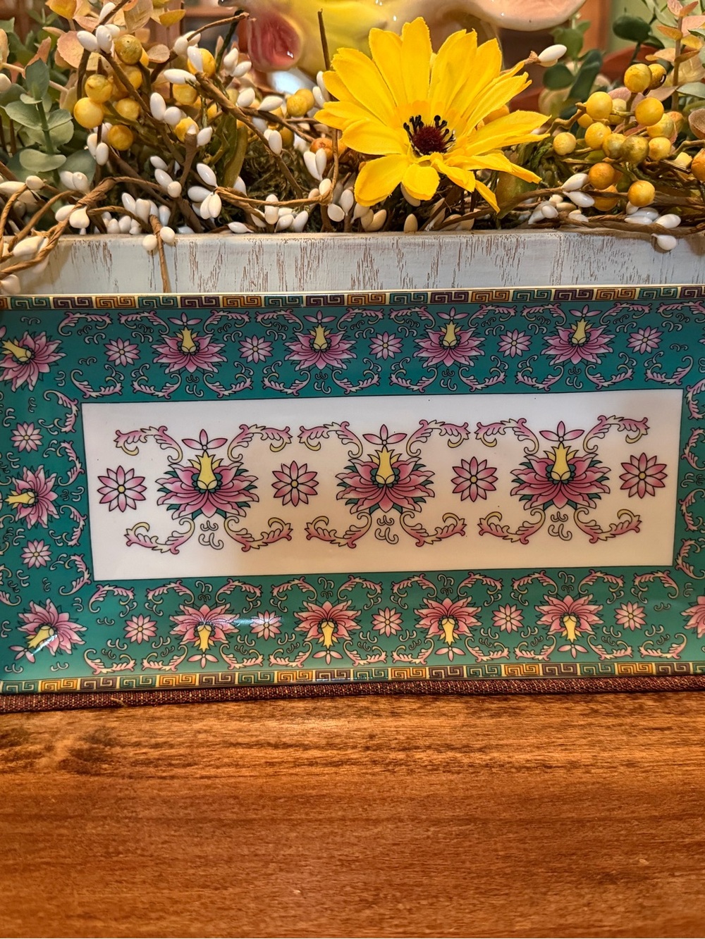 Lotus Flower Asian Inspired Trinket Tray Cost Plus World Market